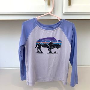 Kids long sleeve Patagonia Swim Top